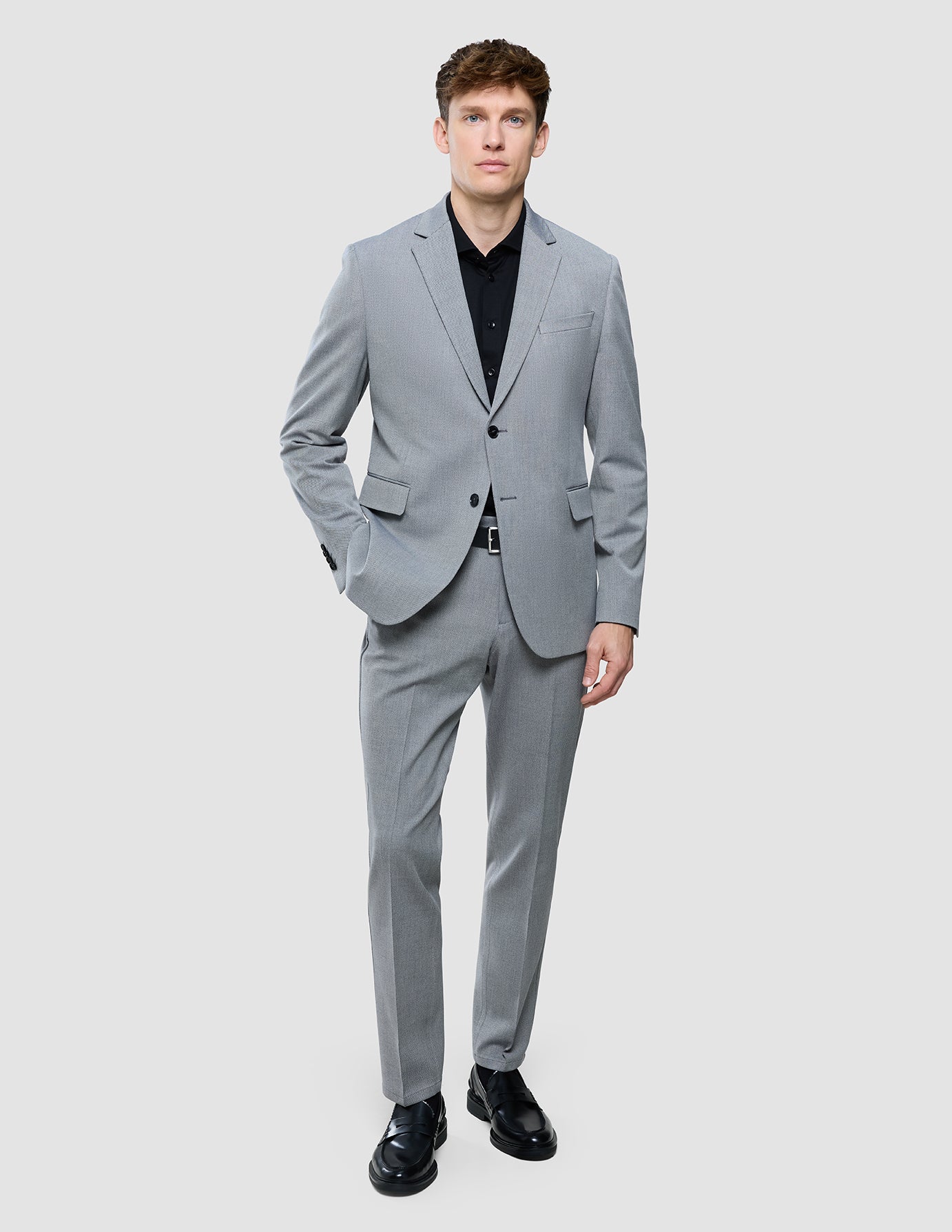 Essential Suit Pants Regular Ash Twill
